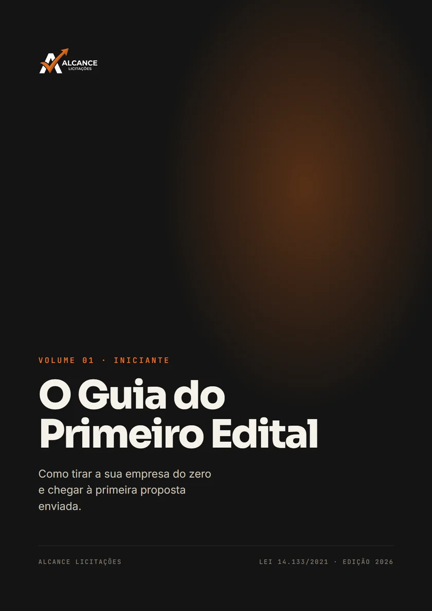 Capa do e-book O Guia do Primeiro Edital
